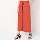 Mid Flare Solid Palazzos