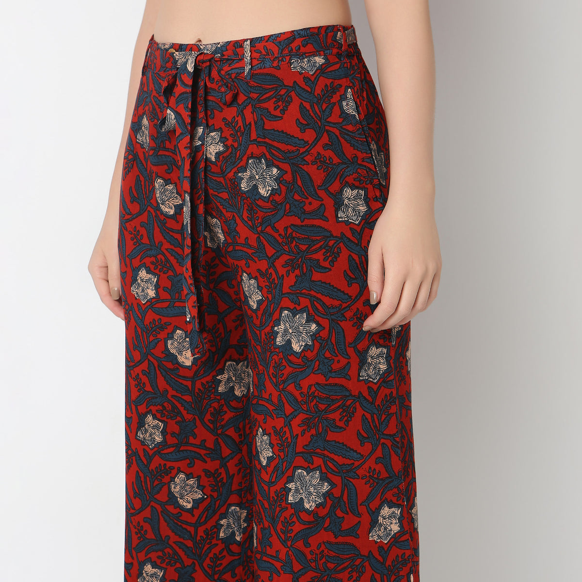 Flare Fit Printed Culottes