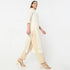 Ankle Length Botanical Bliss Straight Fit Mid Rise Pants