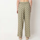 Ankle Length Printed Straight Pants