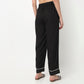Straight Solid Travel Pants