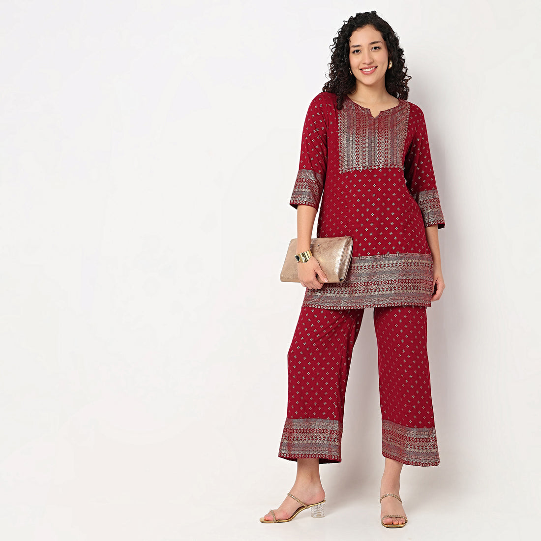 Ankle Length Printed Palazzo