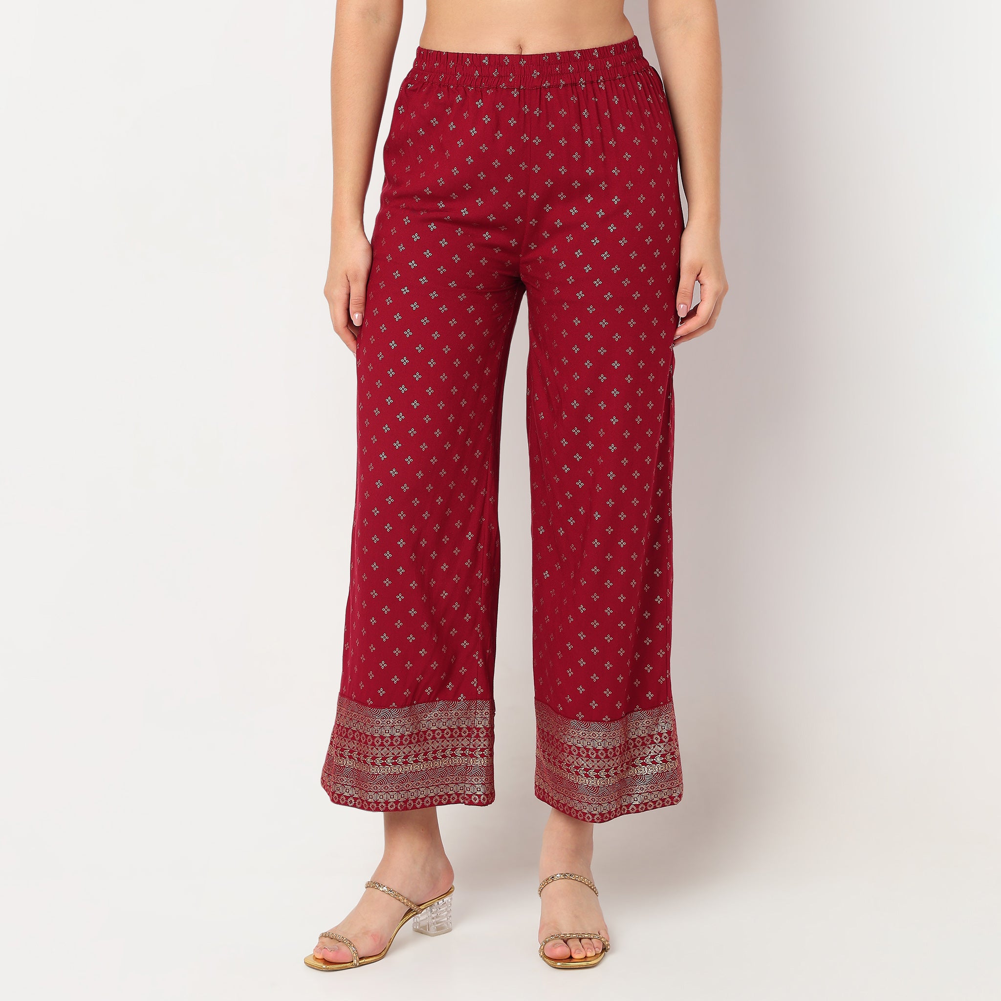 Ankle Length Printed Palazzo