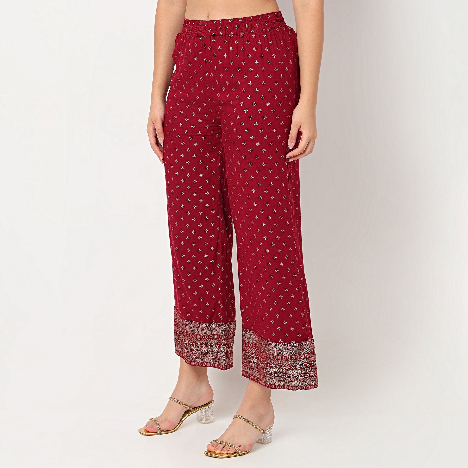 Ankle Length Printed Palazzo