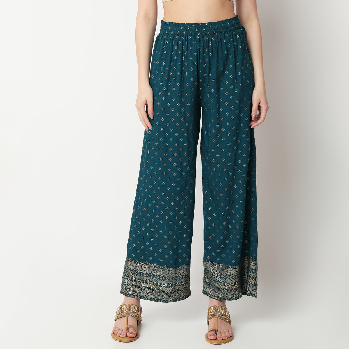 Ankle Length Printed Palazzo