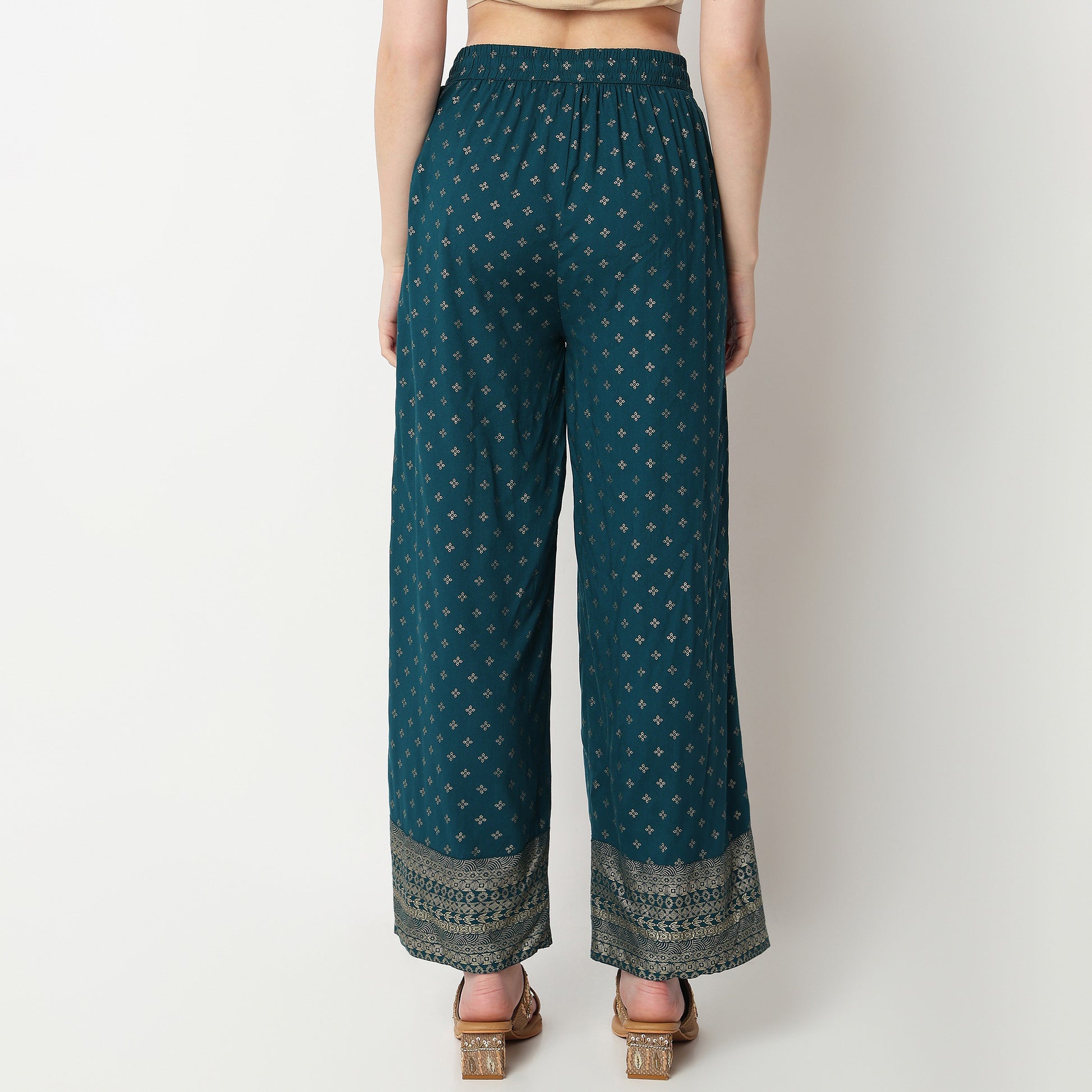 Ankle Length Printed Palazzo