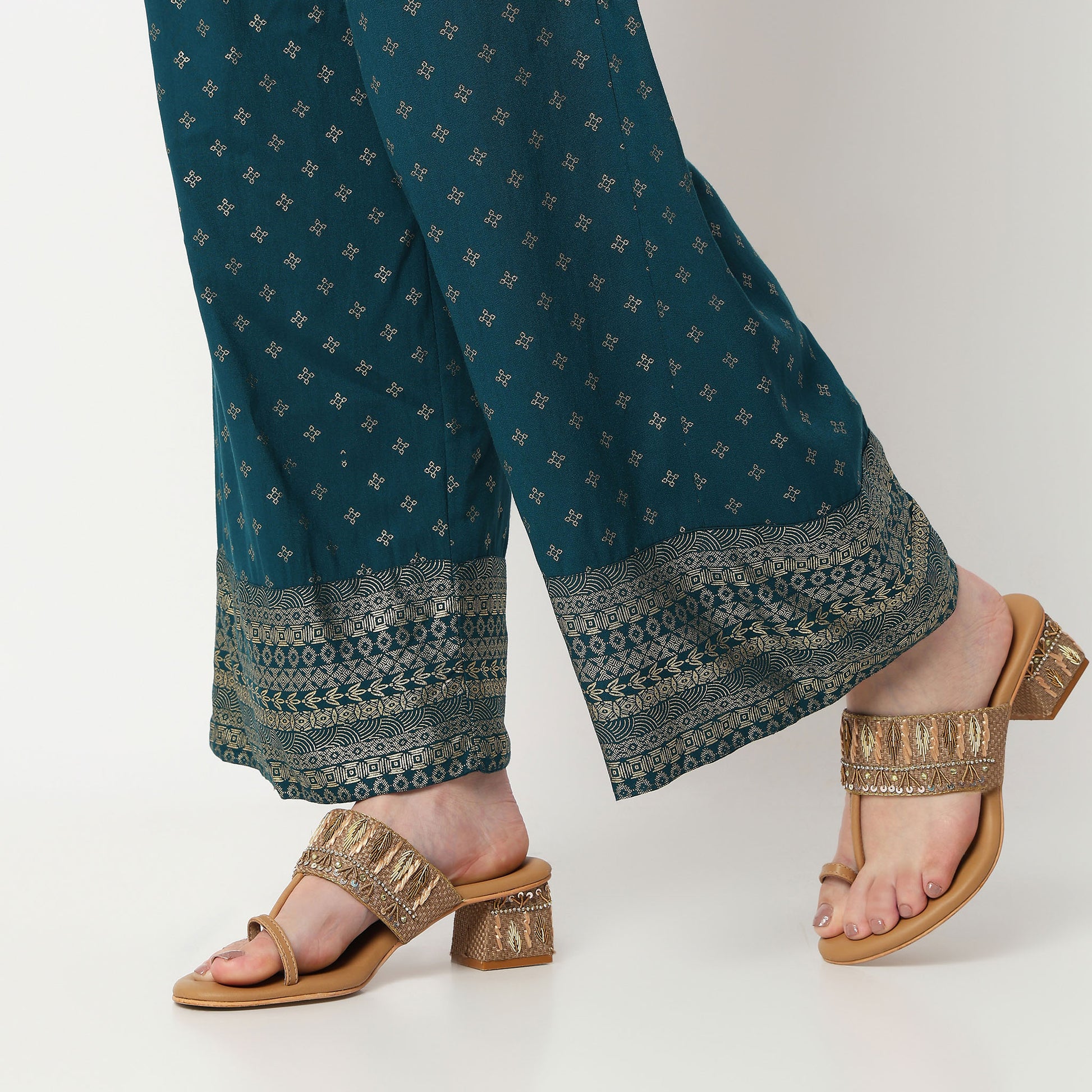 Ankle Length Printed Palazzo