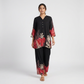Straight Fit Printed Mid Rise Palazzos