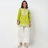 Relaxed Fit Gathered Farsi Pants