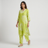 Printed Straight Mid Rise Pants