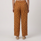 Printed Straight Mid Rise Pants