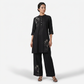 Embroidered Straight Pant