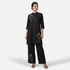Embroidered Straight Pant