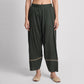 Solid Straight Pants