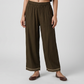 Solid Straight Pant