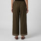 Solid Straight Pant
