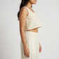 Solid Afghani Mid Rise Pants