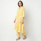 Flare Fit Printed V-Neck Kurta and Pant with Dupatta Set