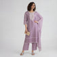 Embroidered Straight Kurta with Pant & Dupatta Set