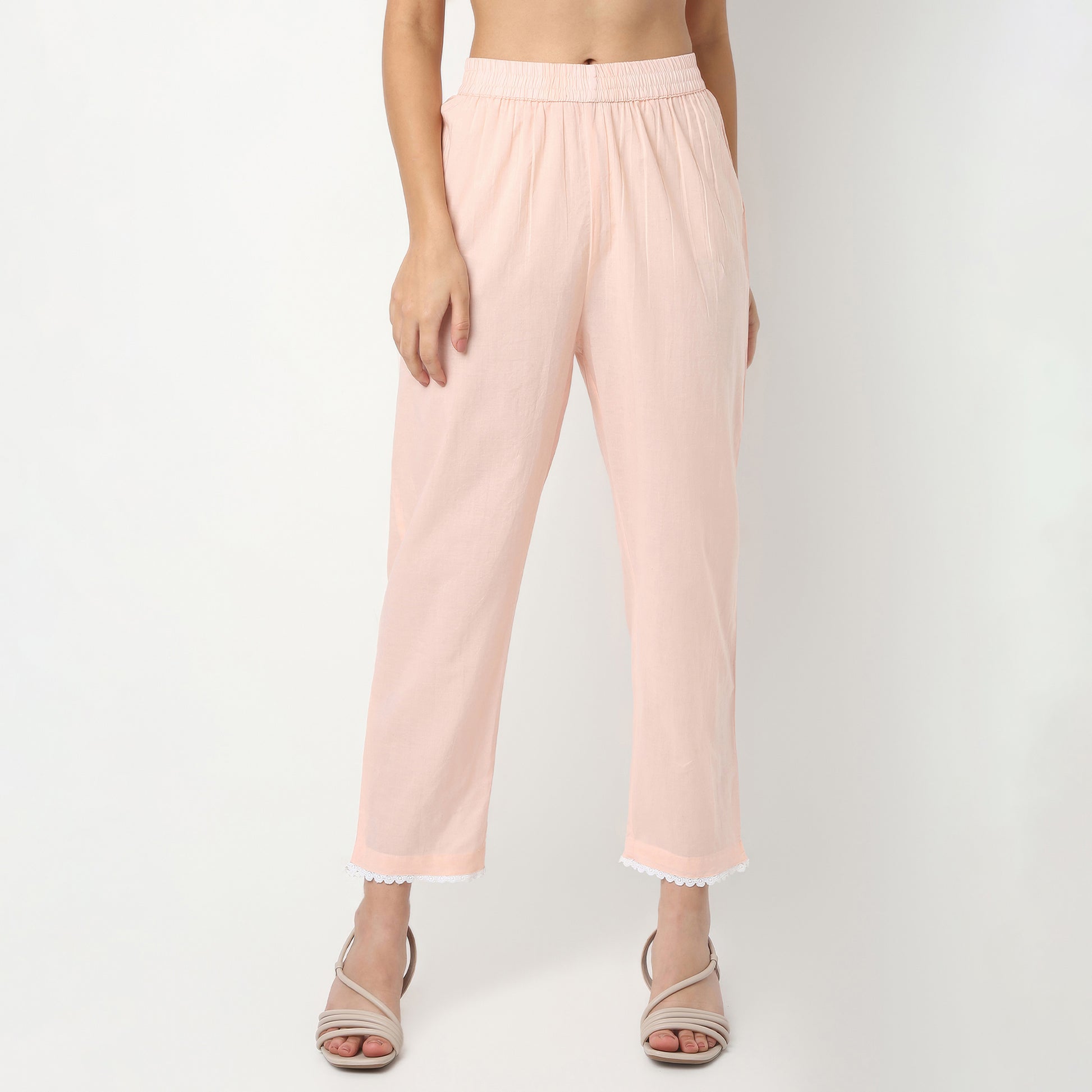 Flare Fit Printed V-Neck Kurta and Pant with Dupatta Set