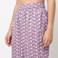 Cotton Printed Flared Kurta with Pant & with Dupatta Set
