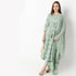 Flare Fit Printed Round Neck Kurta and Pant with Dupatta Set