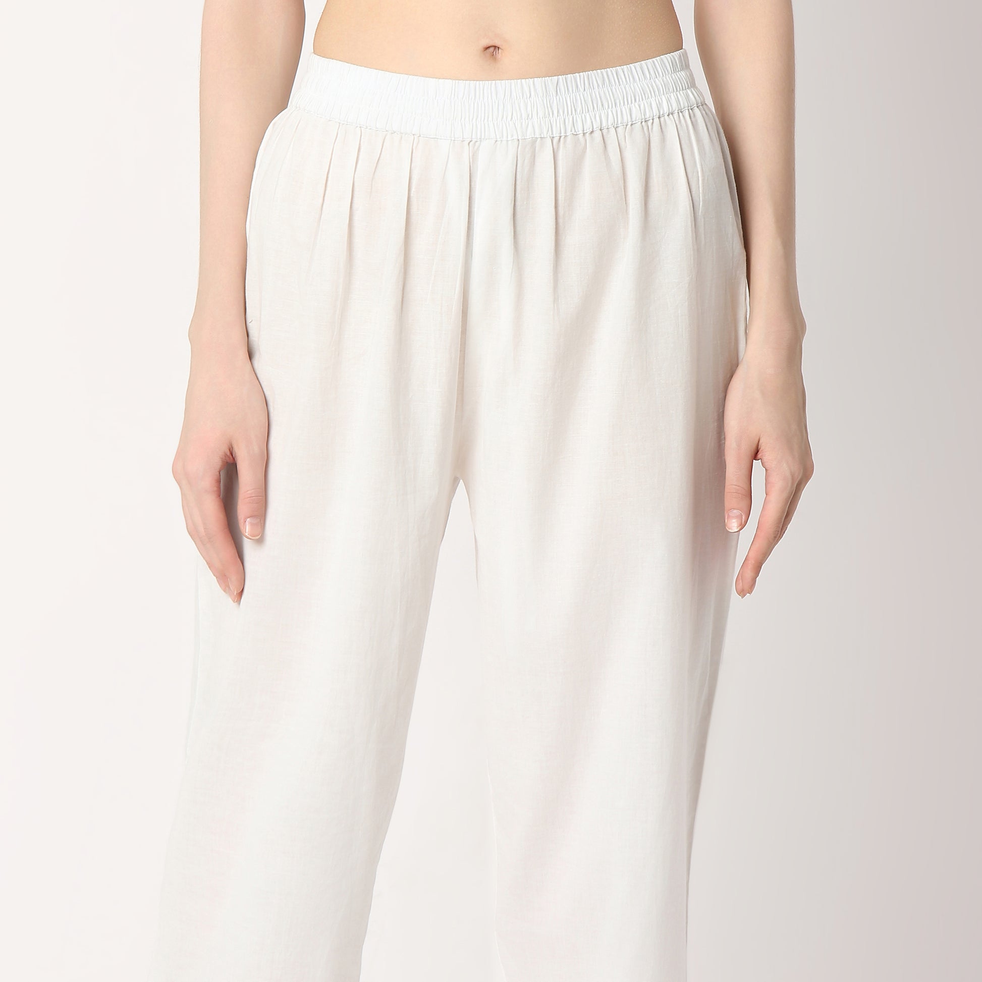 Flare Fit Printed Round Neck Kurta and Pant with Dupatta Set