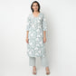 Straight Fit Printed V-Neck Kurta and Pant with Dupatta Set