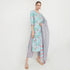 Straight Fit Printed Kurta and Pant with Dupatta Set