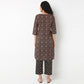 Printed Straight Kurta With Pant Set