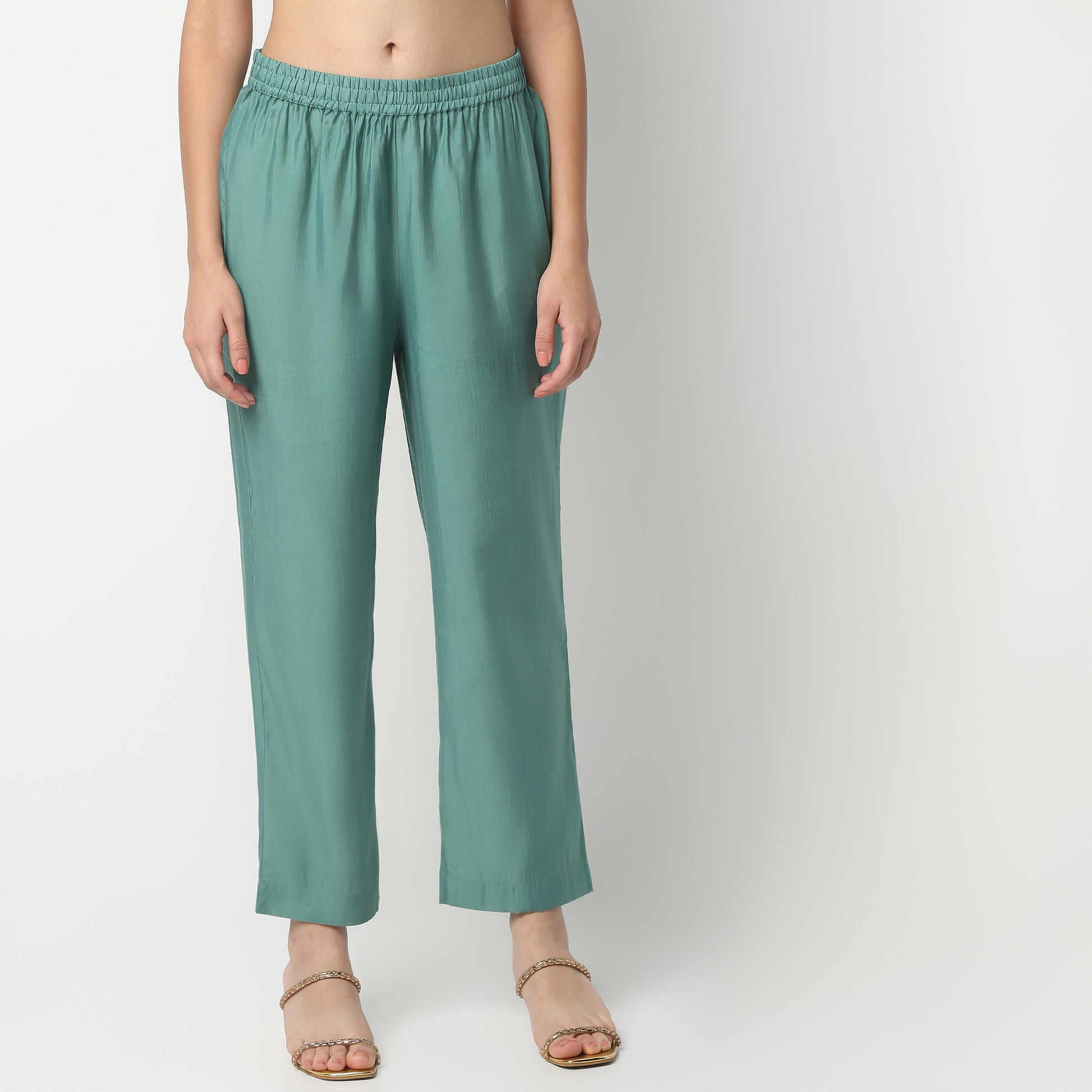 Straight Fit Embellished V-Neck Kurta and Pant with Dupatta Set