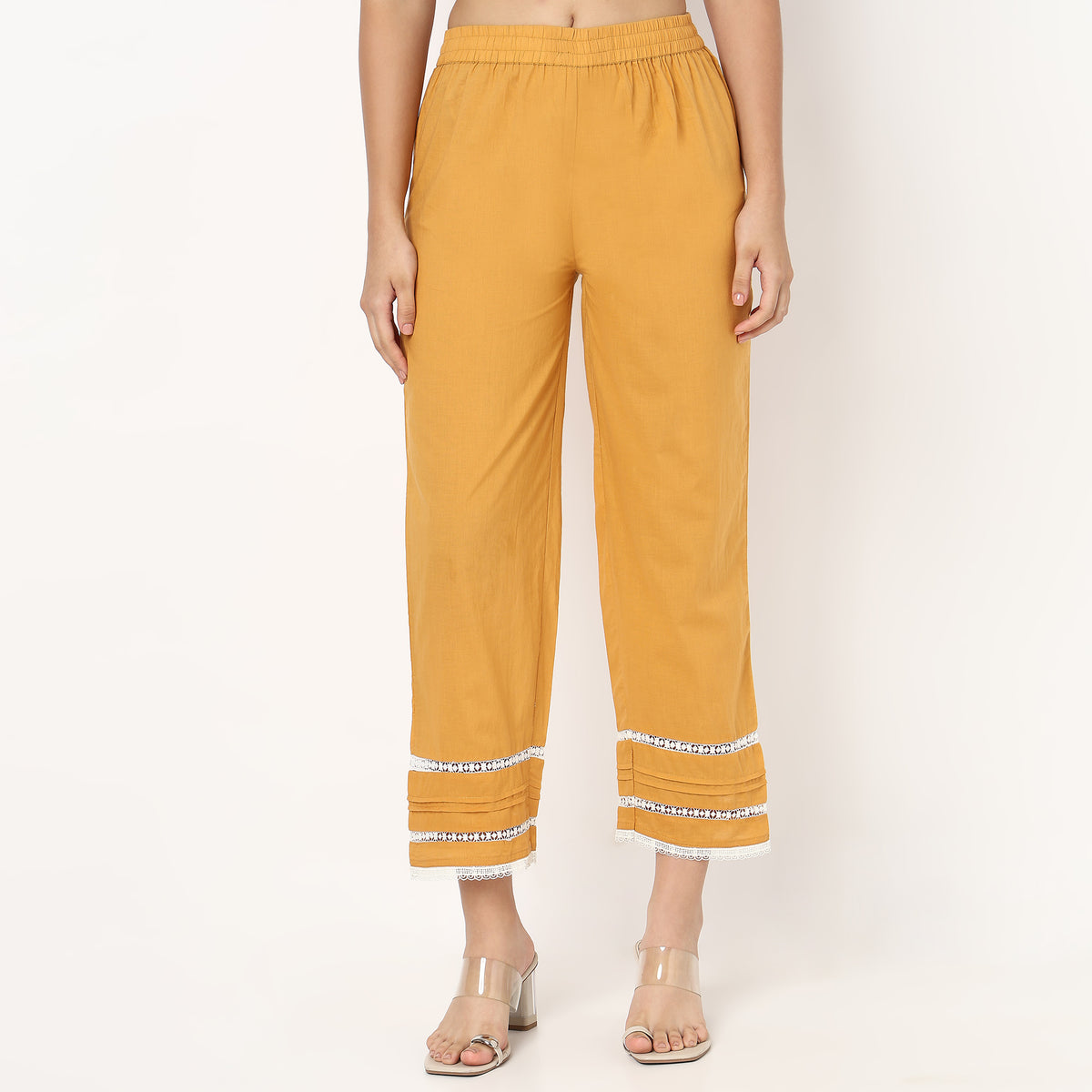 V-Neck Printed Kurta and Pant Set