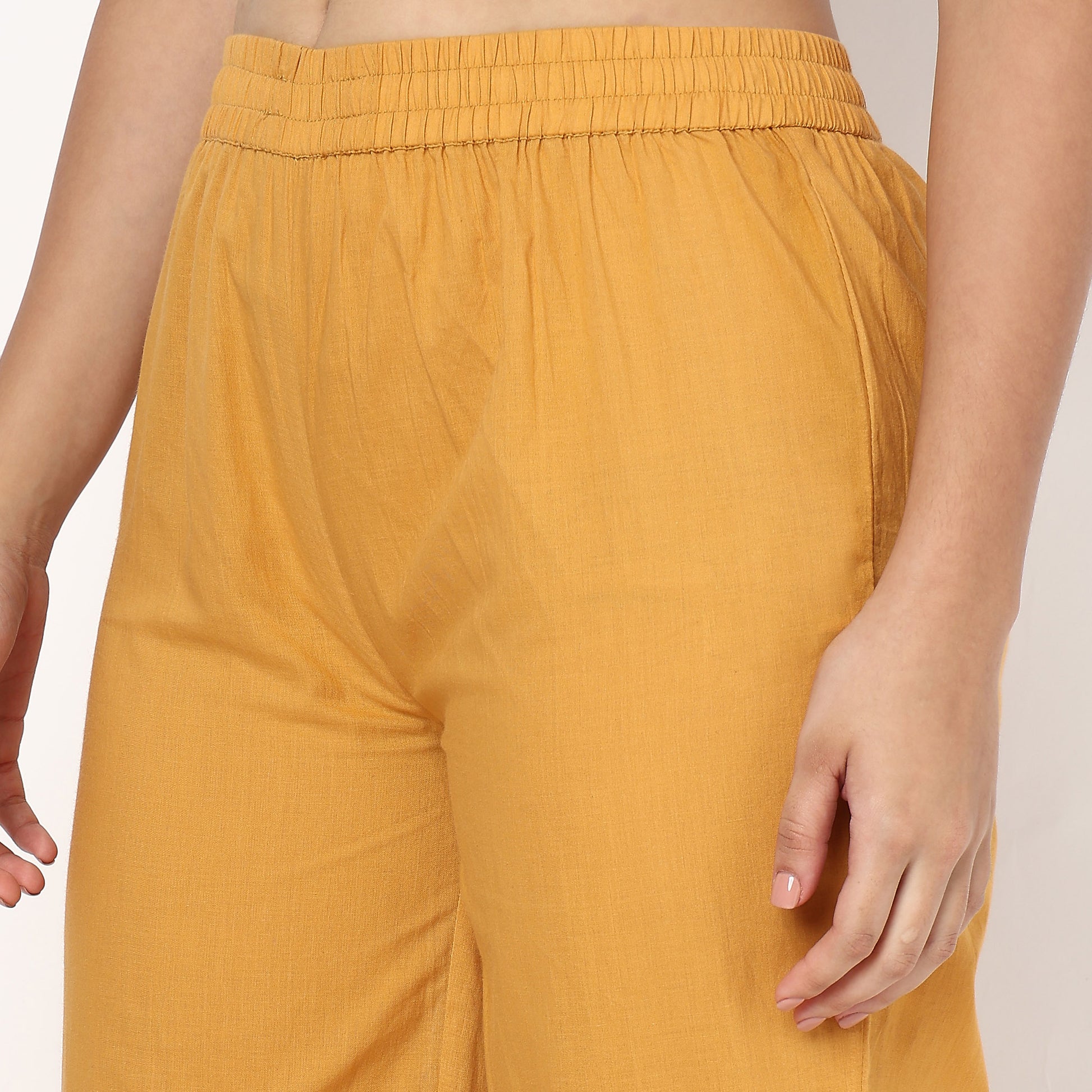 V-Neck Printed Kurta and Pant Set