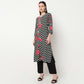 Printed Kurta with Pant & with Dupatta Set