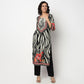 Buy Women Straight Fit Printed Three-Fourth Sleeve Kurta and Pant with Dupatta Set  - Style Union