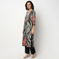 Buy Women Straight Fit Printed Three-Fourth Sleeve Kurta and Pant with Dupatta Set  - Style Union