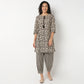 Printed Straight Kurta With Pant Set