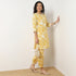 Printed Straight Kurta With Pant Set