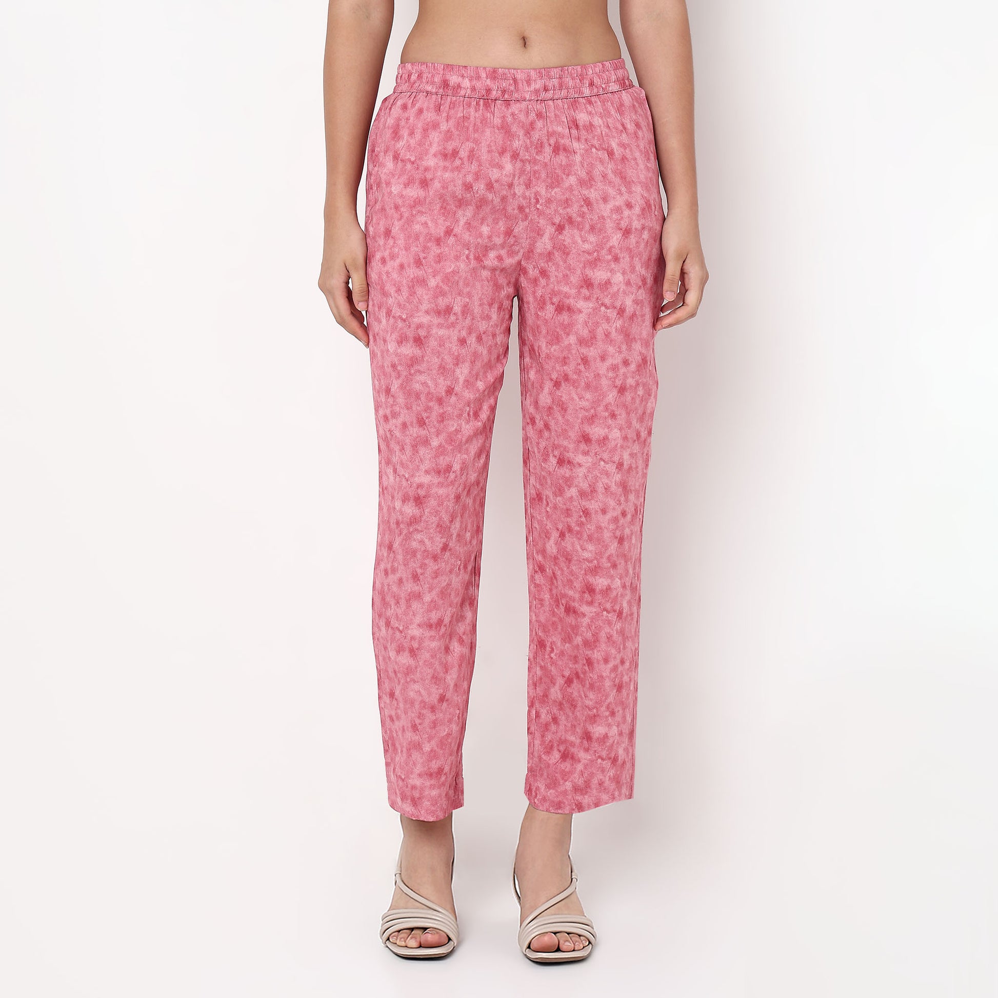 Floral Print Straight Kurta With Pant Set