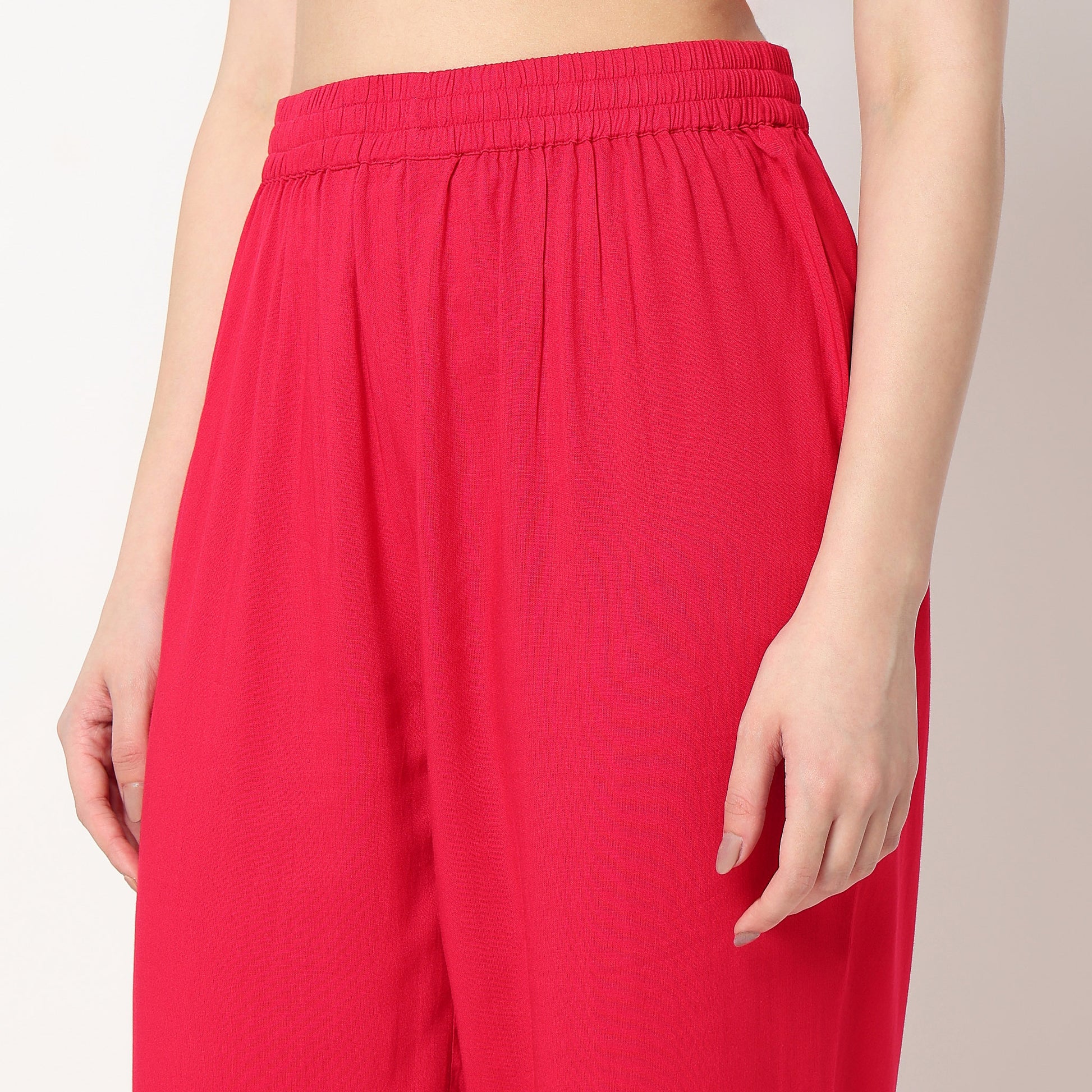 Printed V-Neck Straight Kurta with Pant Set