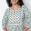 Floral Print Straight Kurta and Pant with Dupatta Set