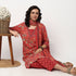 Buy Women Straight Fit Printed Three-Fourth Sleeve Kurta and Pant with Dupatta Set  - Style Union