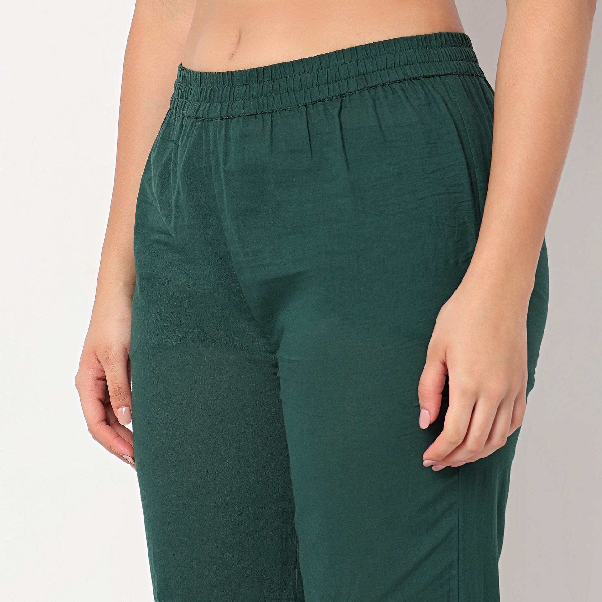 Printed V-Neck Straight Kurta with Pant Set