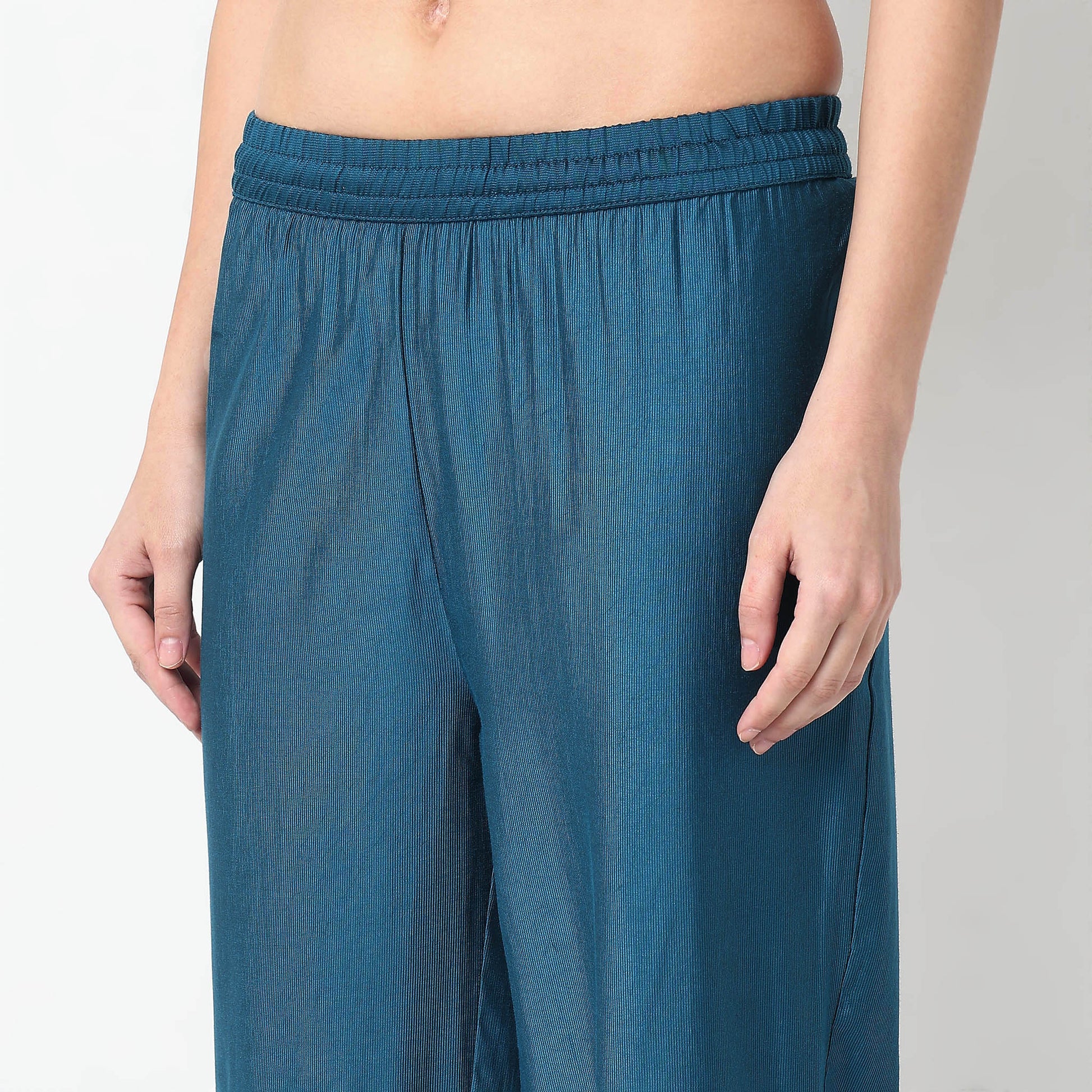 V-Neck Embroidered Kurta and Pant Set