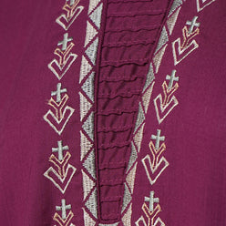 Embroidered V-Neck Straight Kurta with Pant Set