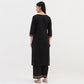 Cotton Printed V-Neck Kurta with Pant and Dupatta Set