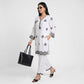 Solid V-Neck Ethnic Sets