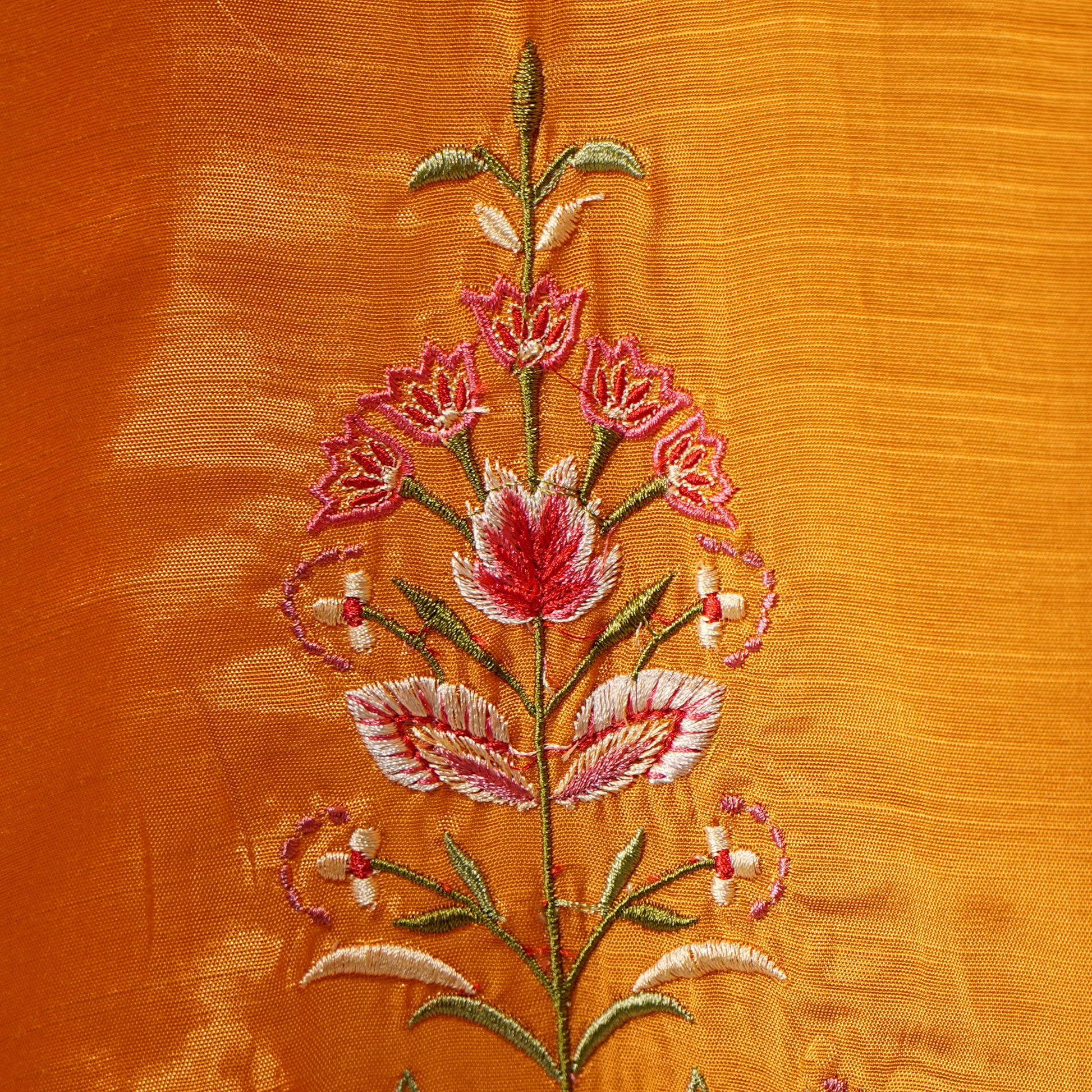 Embroidered A-Line Kurta with Pant Set