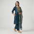 Regular Fit Solid Kurta, Pant & Dupatta Set