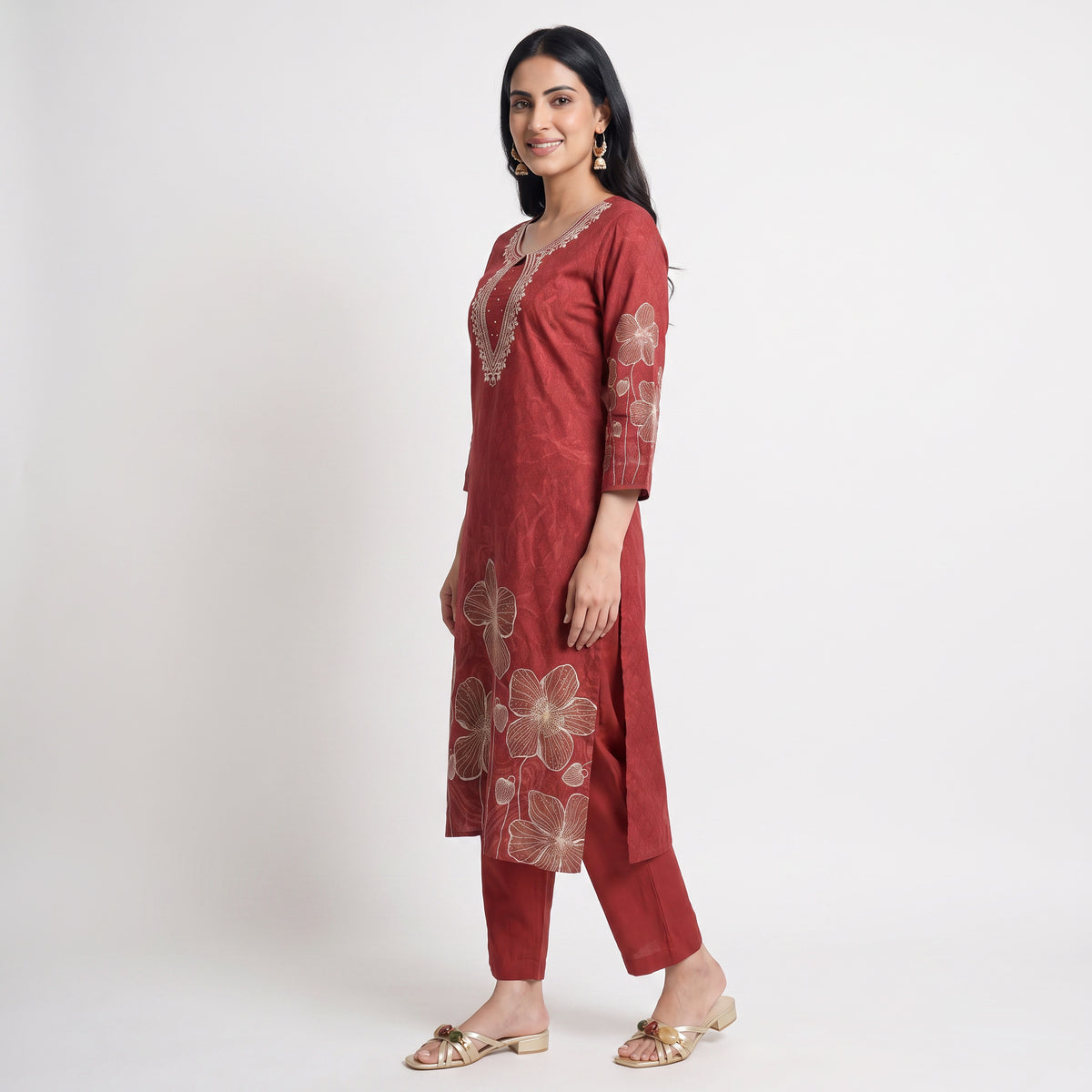 Printed Regular Ethnic Sets
